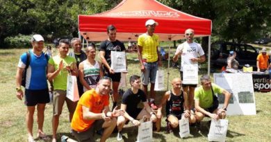 Terzo posto per Fabio Sensini nella Trail dei Prati di Stroncone Terzo posto per Fabio Sensini nella Trail dei Prati di Stroncone