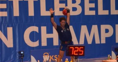 Emanuele Conti campione europeo delle maratone di kettlebell Emanuele Conti campione europeo delle maratone di kettlebell