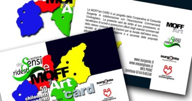 Tutta la comunità coinvolta nel lancio del progetto ‘Moff’art Card’ Tutta la comunità coinvolta nel lancio del progetto ‘Moff’art Card’