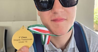 A Matteo Proietti il titolo italiano degli sbandieratori A Matteo Proietti il titolo italiano degli sbandieratori