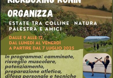 Kickboxing, iniziativa estiva per gli appassionati a partire dal 7 luglio