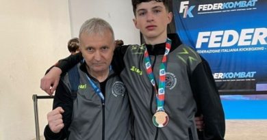 Kickboxing: Valerio Sinarezi brilla ai campionati italiani di Jesolo